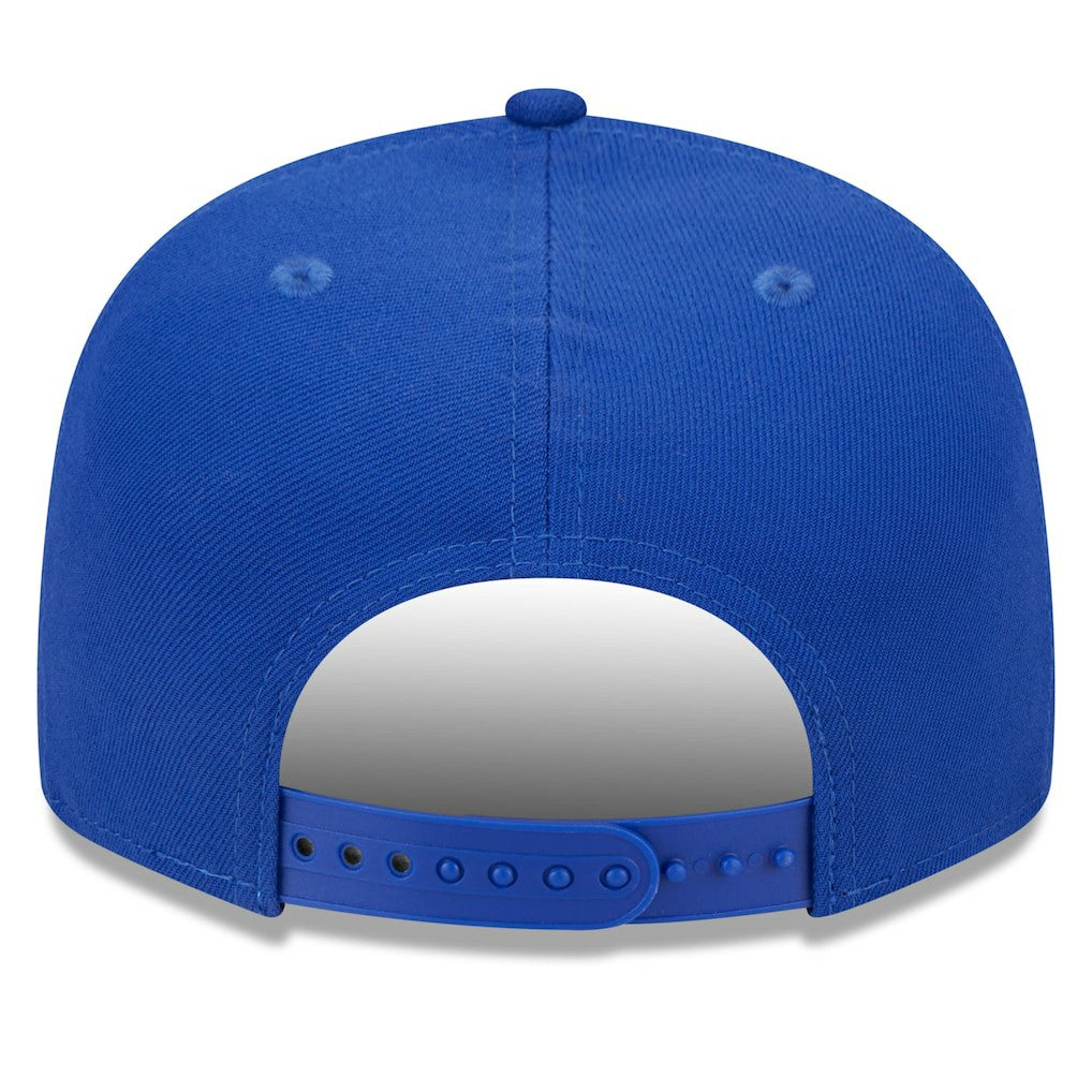 Golden State Warriors Rally Drive Finish Line Patch 9FIFTY Snapback Hat Royal