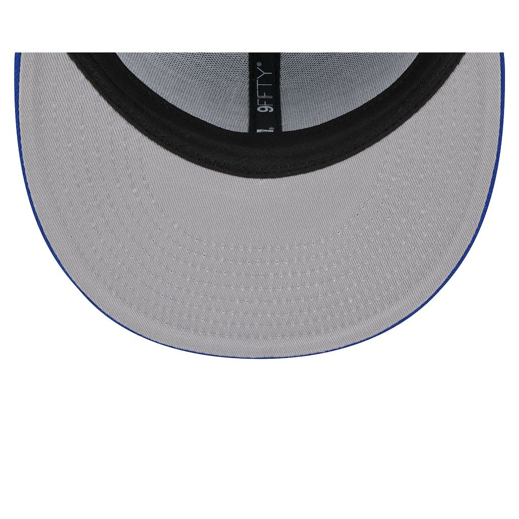 Golden State Warriors Rally Drive Finish Line Patch 9FIFTY Snapback Hat Royal