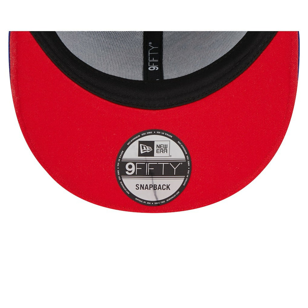Philadelphia 76ers Rally Drive Flames 9FIFTY Snapback Hat Royal