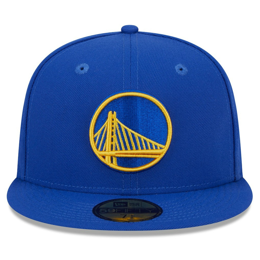 Golden State Warriors Rally Drive Side Patch 59FIFTY Fitted Hat Royal
