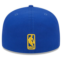 Golden State Warriors Rally Drive Side Patch 59FIFTY Fitted Hat Royal