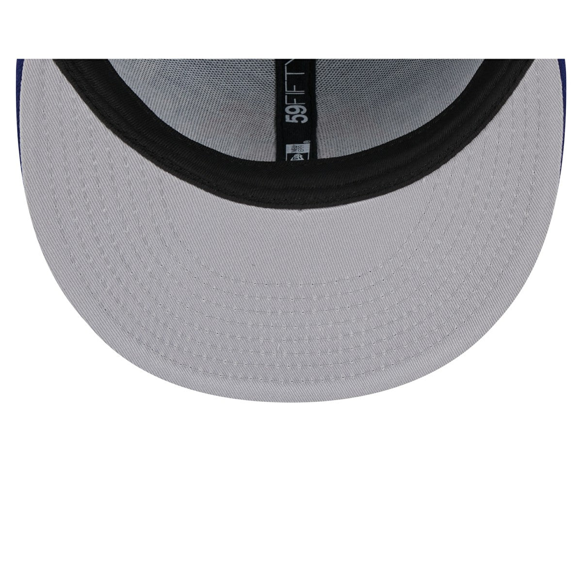 New York Knicks Rally Drive Checkerboard 59FIFTY Crown Fitted Hat Blue