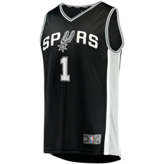 Victor Wembanyama San Antonio Spurs Fast Break Replica Jersey Icon Edition Black