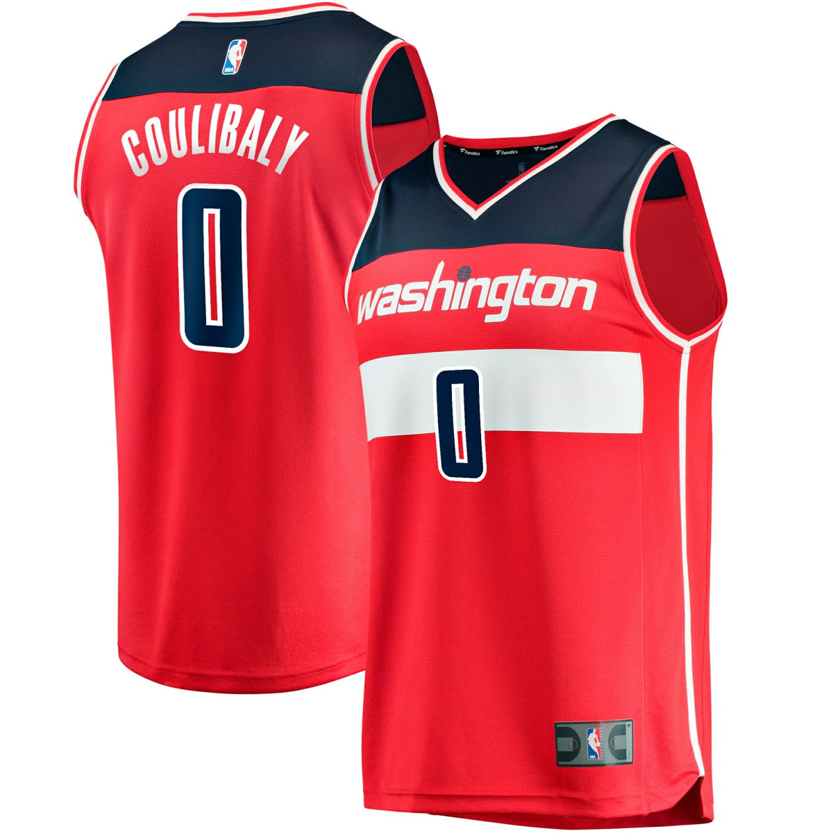 Washington Wizards Fast Break Replica Jersey Icon Edition Red