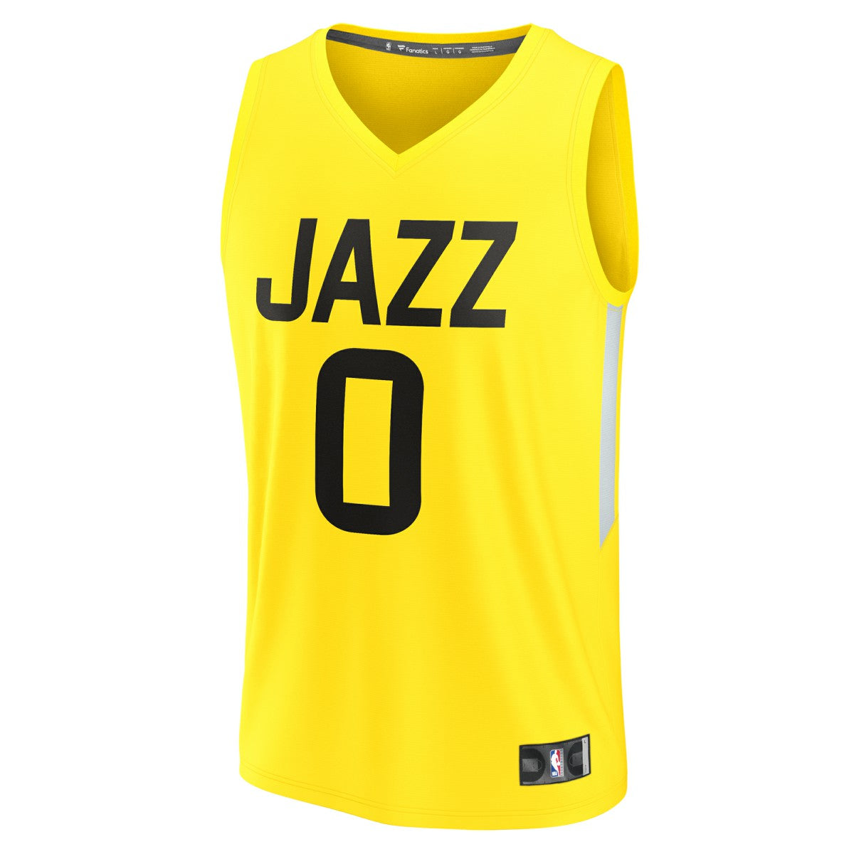 Taylor Hendricks Utah Jazz Fast Break Replica Jersey Icon Edition Yellow