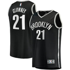 Noah Clowney Brooklyn Nets Youth Fast Break Replica Jersey Icon Edition Black