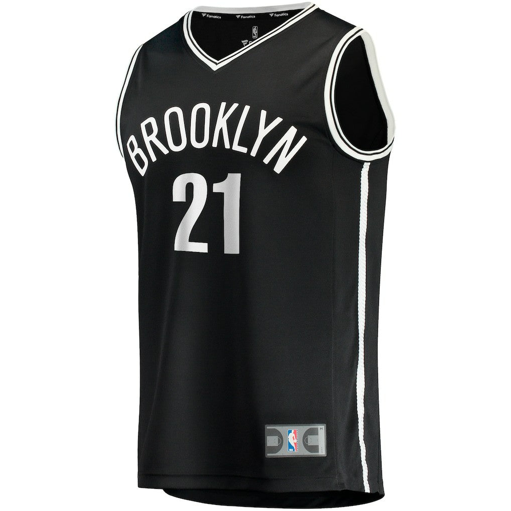 Noah Clowney Brooklyn Nets Youth Fast Break Replica Jersey Icon Edition Black