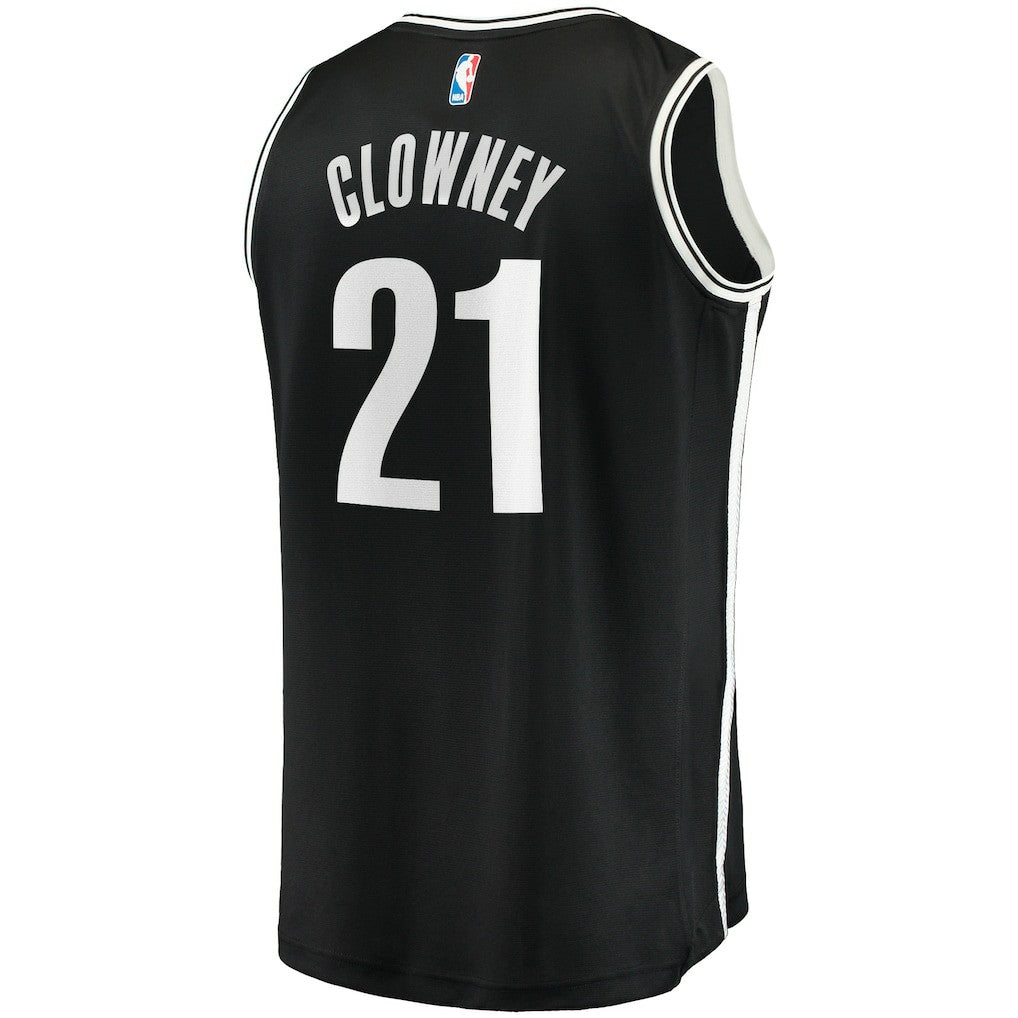 Noah Clowney Brooklyn Nets Youth Fast Break Replica Jersey Icon Edition Black
