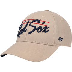 Boston Red Sox '47 Atwood MVP Adjustable Hat - Khaki Hats