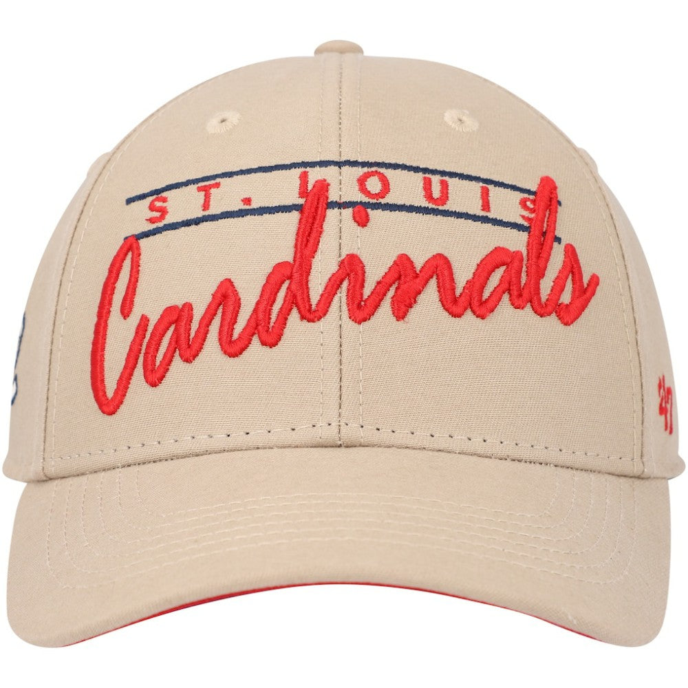 St. Louis Cardinals '47 Atwood MVP Adjustable Hat - Khaki Hats