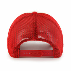Los Angeles Angels '47 Breakout MVP Trucker Adjustable Hat - Cream/Red Hats