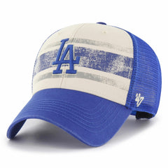 Los Angeles Dodgers '47 Breakout MVP Trucker Adjustable Hat - Cream/Royal Hats