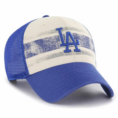 Los Angeles Dodgers '47 Breakout MVP Trucker Adjustable Hat - Cream/Royal Hats