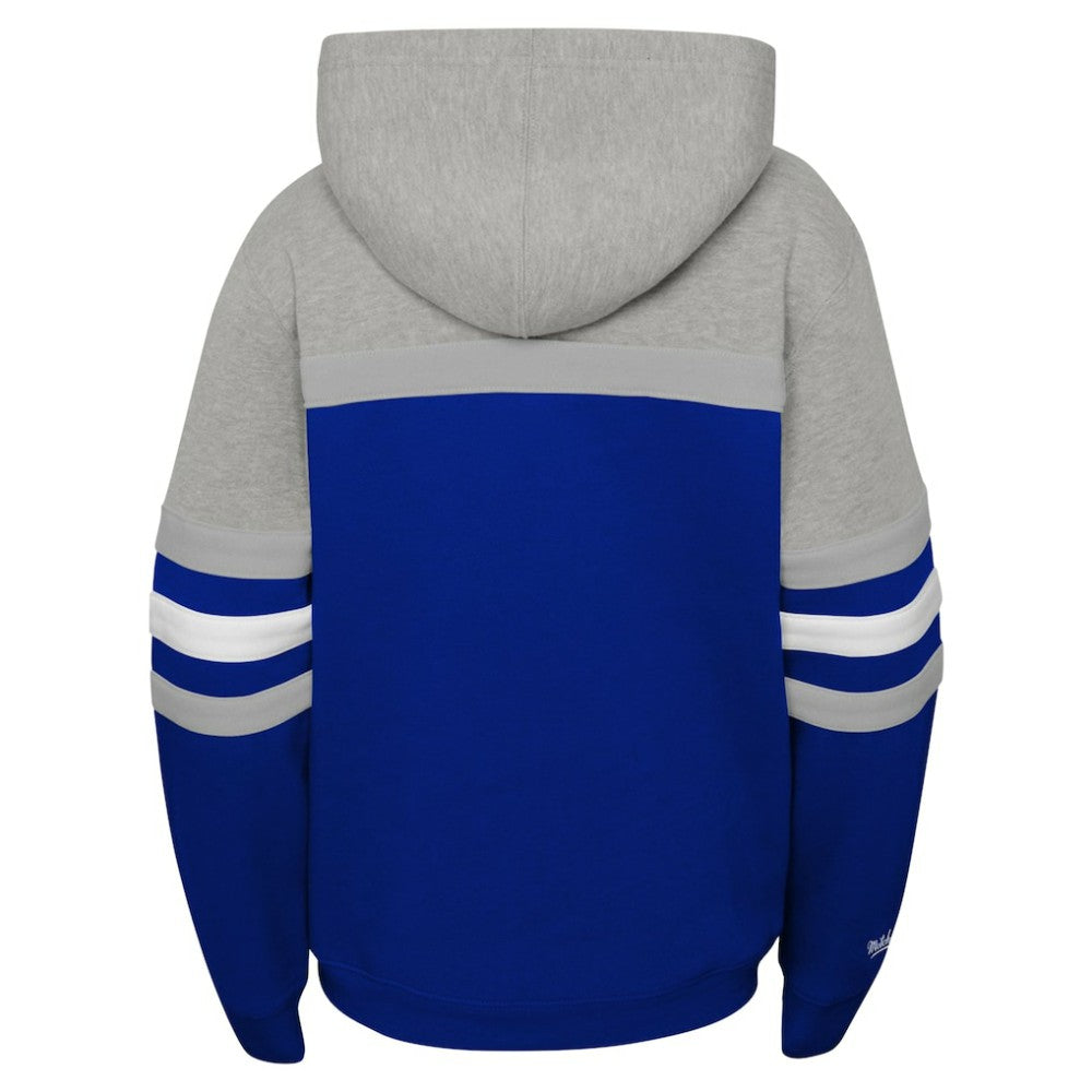 NHL Tampa Bay Lightning Mitchell & Ness Youth Head Coach Pullover Hoodie - Gray