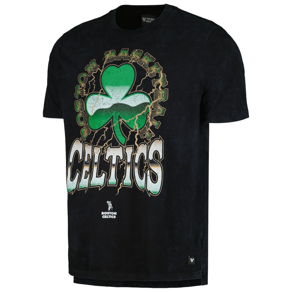 Boston Celtics The Wild Collective Unisex Tour Band T-Shirt Black