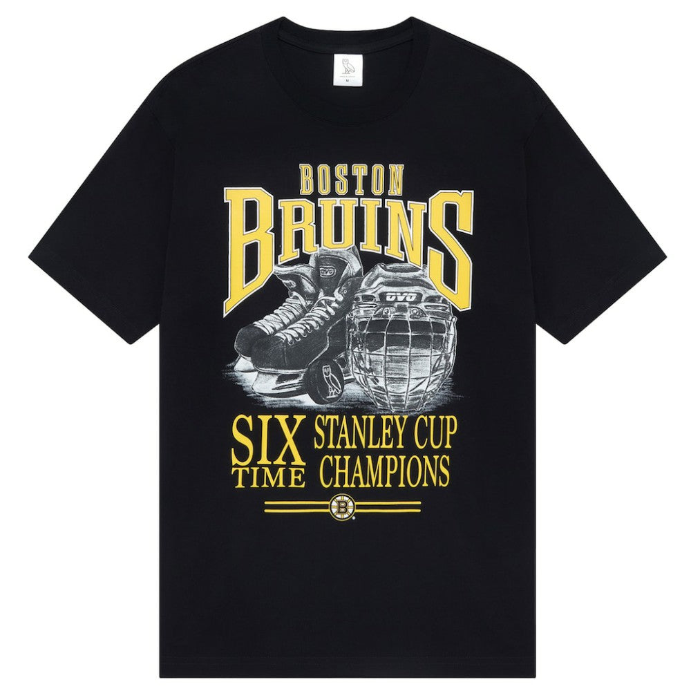 NHL Boston Bruins OVO x NHL Graphic T-Shirt - Black