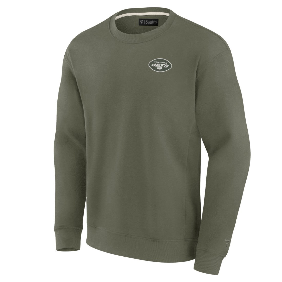 New York Jets Unisex Elements Super Soft Pullover Sweatshirt Olive