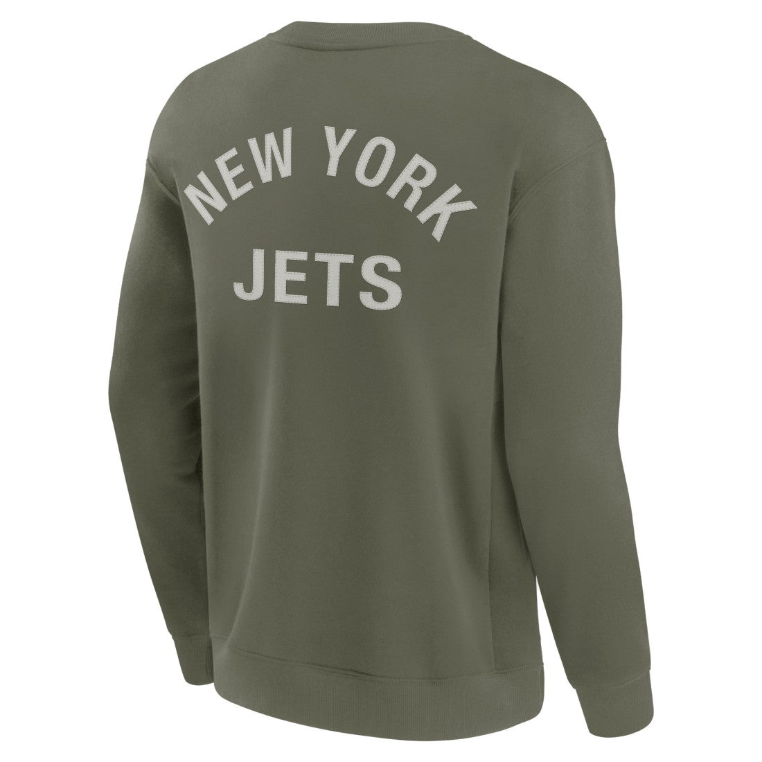 New York Jets Unisex Elements Super Soft Pullover Sweatshirt Olive