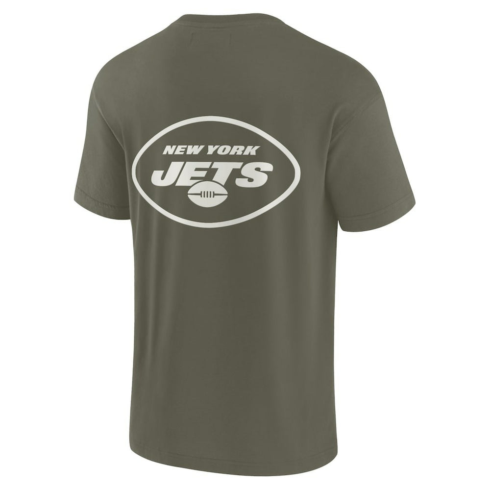 New York Jets Unisex Elements Super Soft Short Sleeve T-Shirt Olive