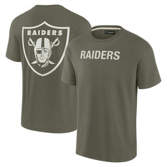 Las Vegas Raiders Unisex Elements Super Soft Short Sleeve T-Shirt Olive