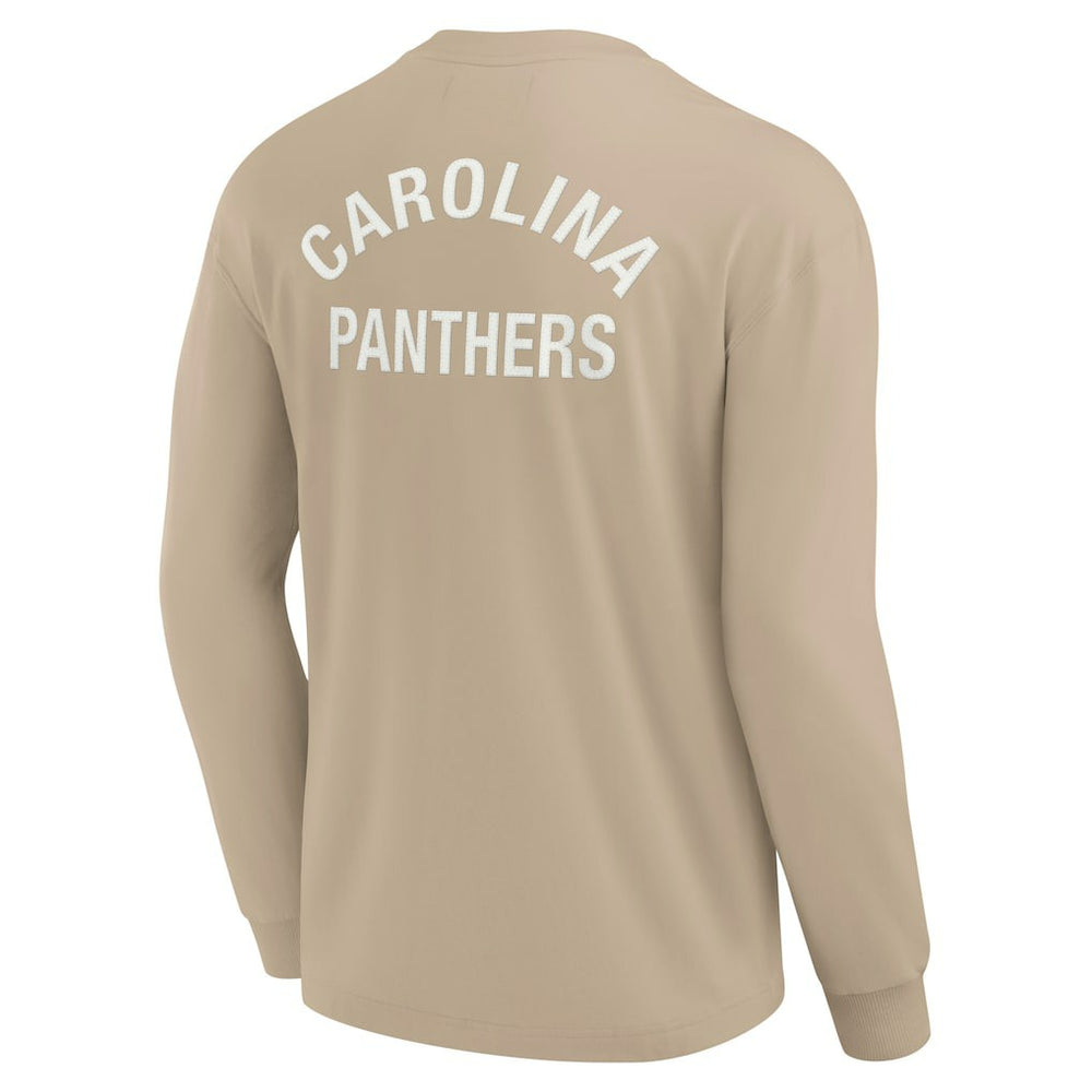 Carolina Panthers Unisex Elements Super Soft Long Sleeve T-Shirt Khaki