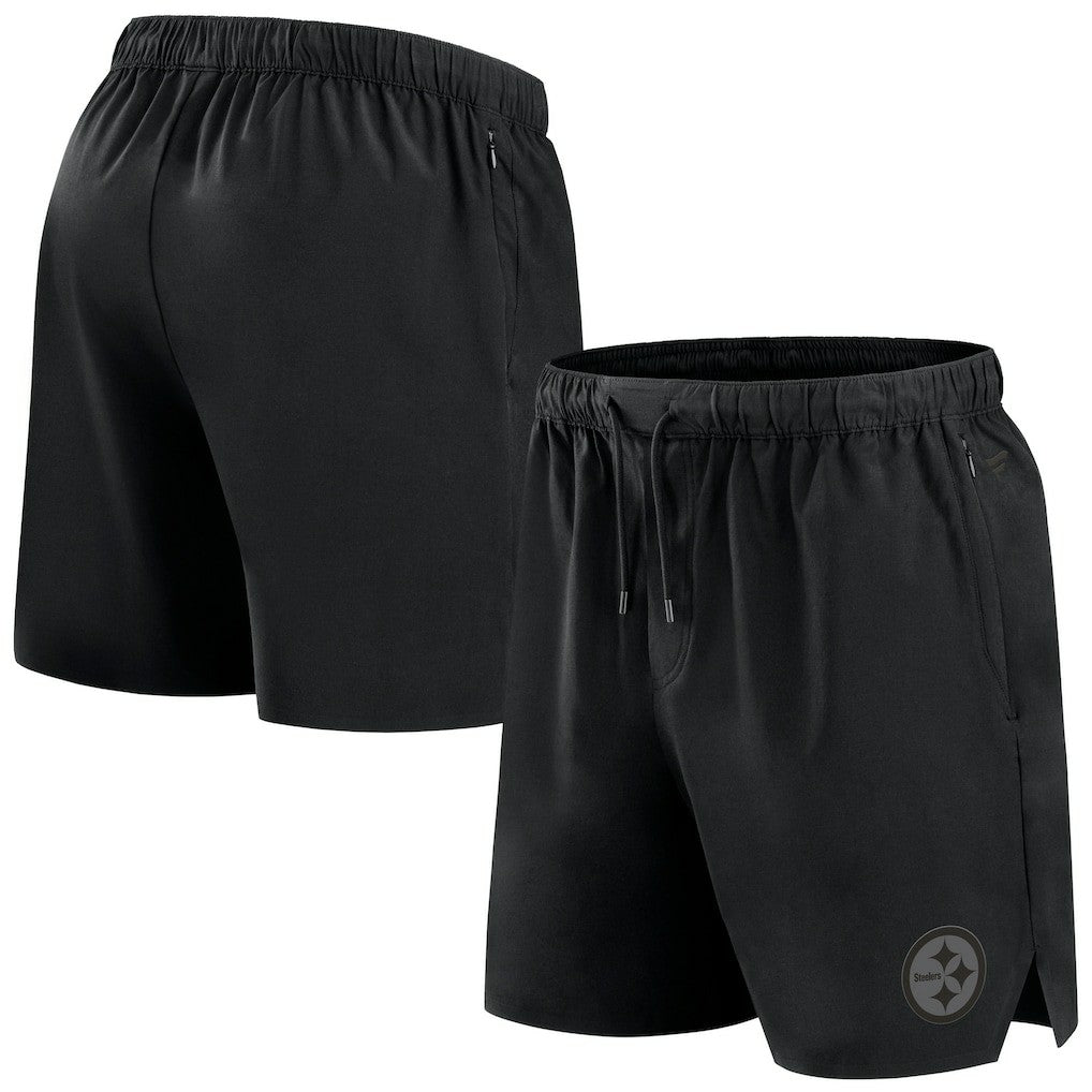 Pittsburgh Steelers Front Office Micro Tonal Shorts Black