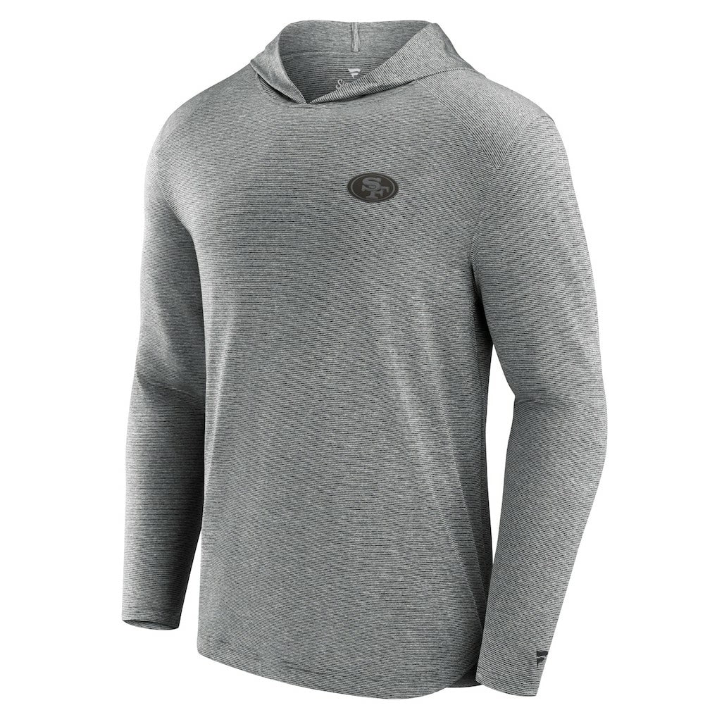 San Francisco 49ers Front Office Tech Lightweight Hoodie T-Shirt Black