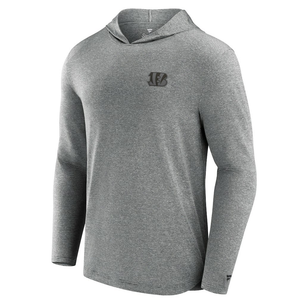 Cincinnati Bengals Front Office Tech Lightweight Hoodie T-Shirt Black