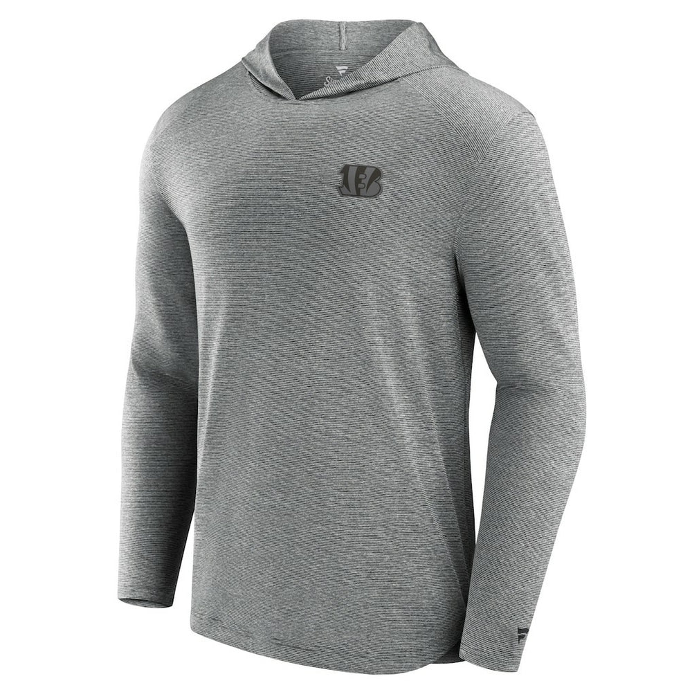 Cincinnati Bengals Front Office Tech Lightweight Hoodie T-Shirt Black