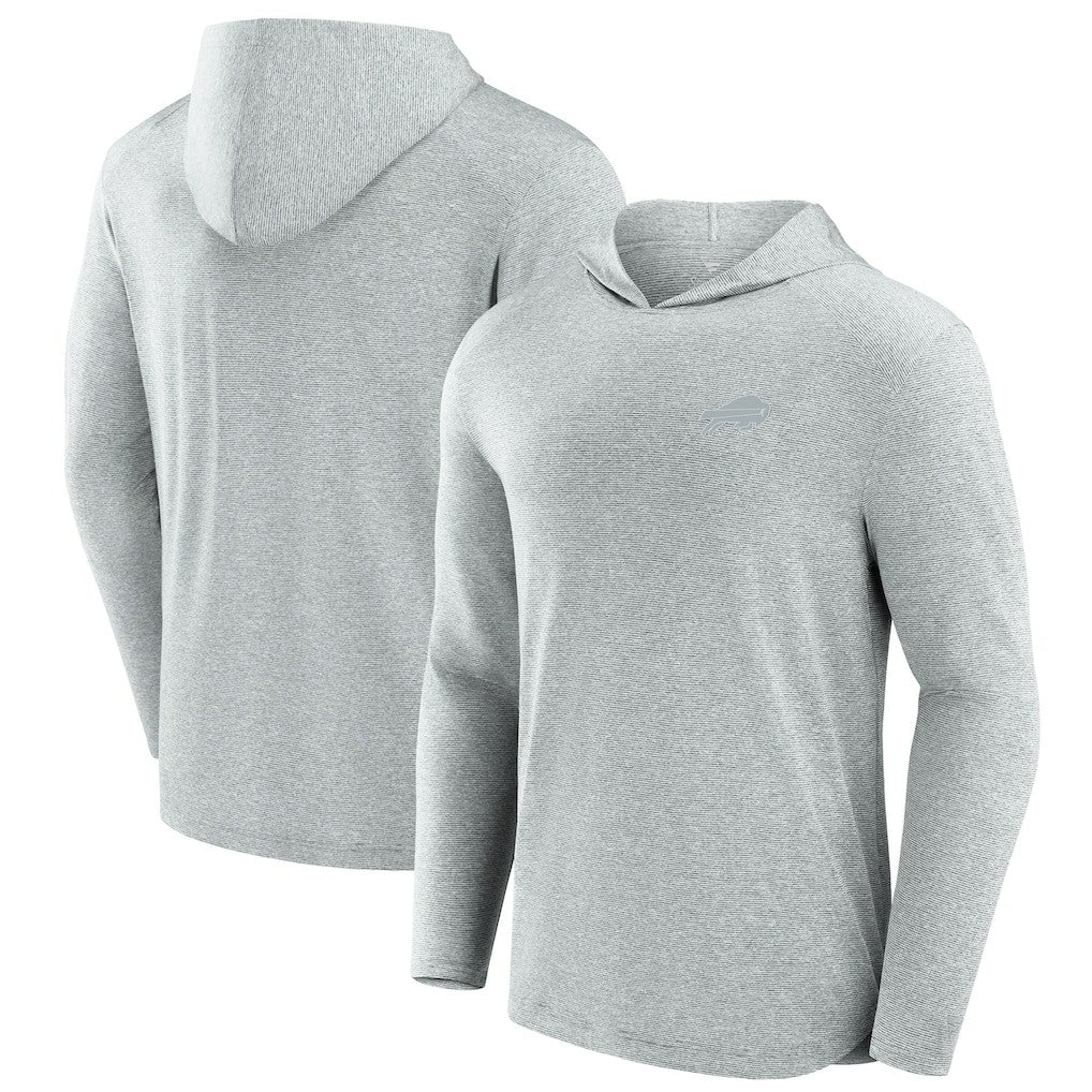 Buffalo Bills Front Office Tech Lightweight Hoodie T-Shirt Gray