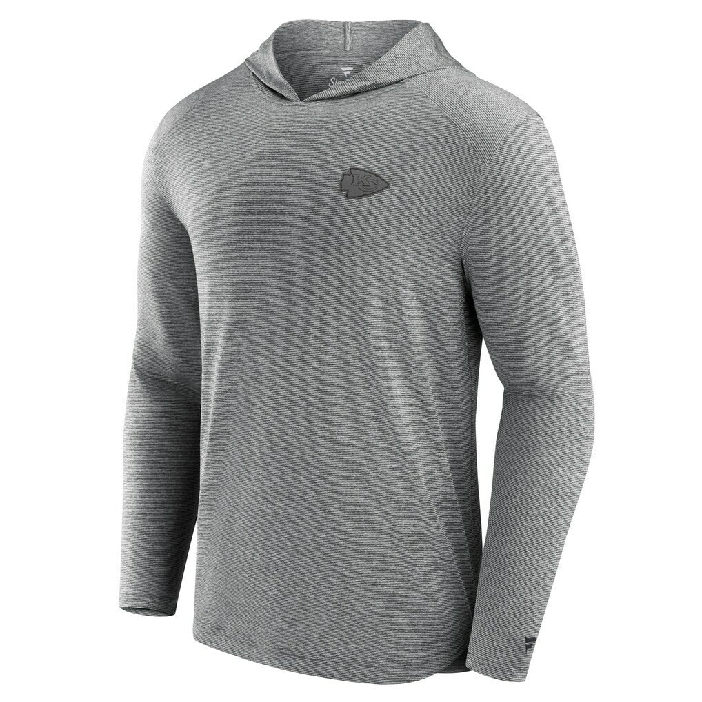 Kansas City Chiefs Front Office Tech Lightweight Hoodie T-Shirt Black