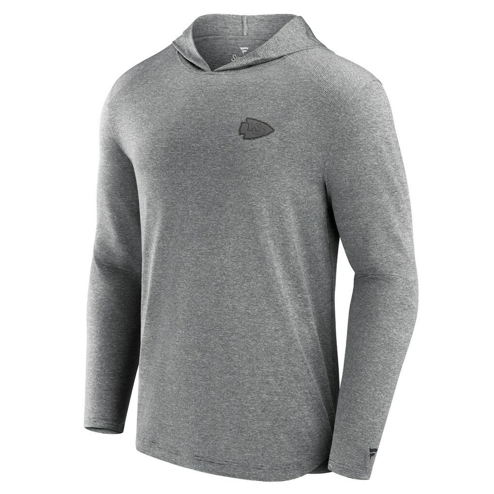 Kansas City Chiefs Front Office Tech Lightweight Hoodie T-Shirt Black