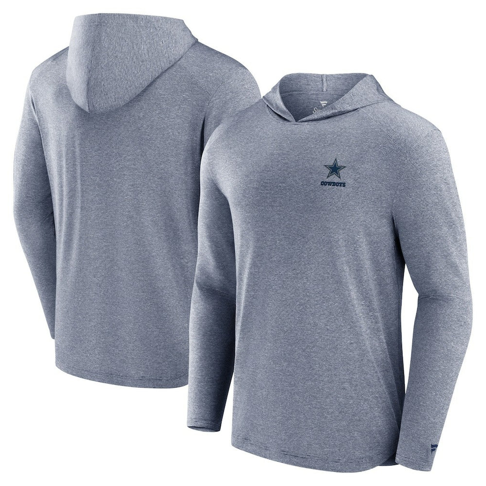 Dallas Cowboys Front Office Tech Lightweight Hoodie T-Shirt Navy