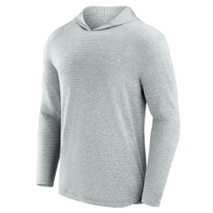 Miami Dolphins Front Office Tech Lightweight Hoodie T-Shirt Gray