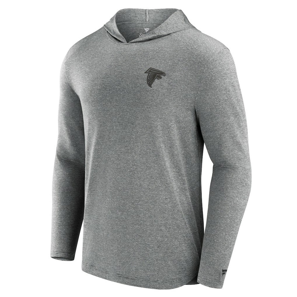 Atlanta Falcons Front Office Tech Lightweight Hoodie T-Shirt Black