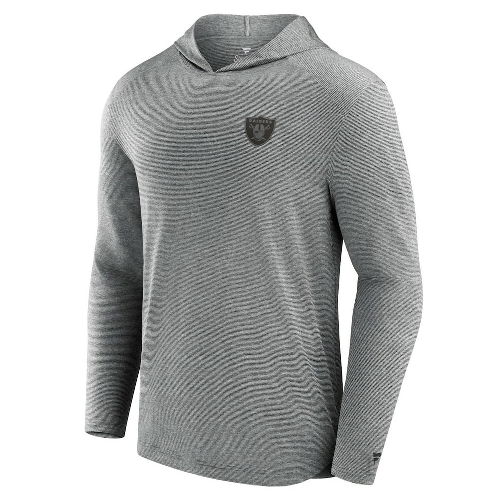 Las Vegas Raiders Front Office Tech Lightweight Hoodie T-Shirt Black