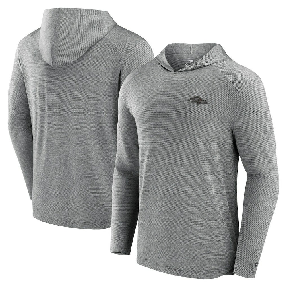 Baltimore Ravens Front Office Tech Lightweight Hoodie T-Shirt Black