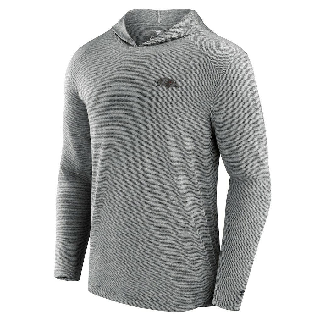 Baltimore Ravens Front Office Tech Lightweight Hoodie T-Shirt Black