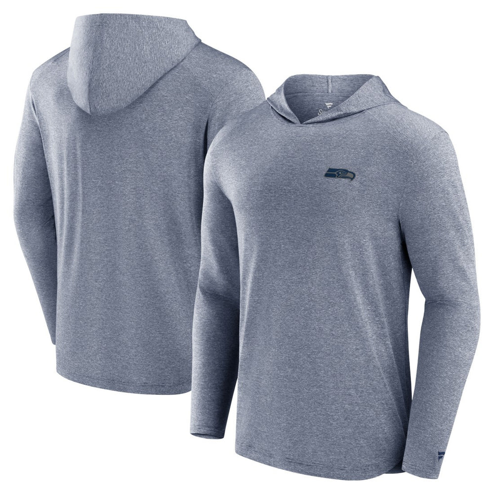Seattle Seahawks Front Office Tech Lightweight Hoodie T-Shirt Navy