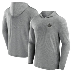 Pittsburgh Steelers Front Office Tech Lightweight Hoodie T-Shirt Black