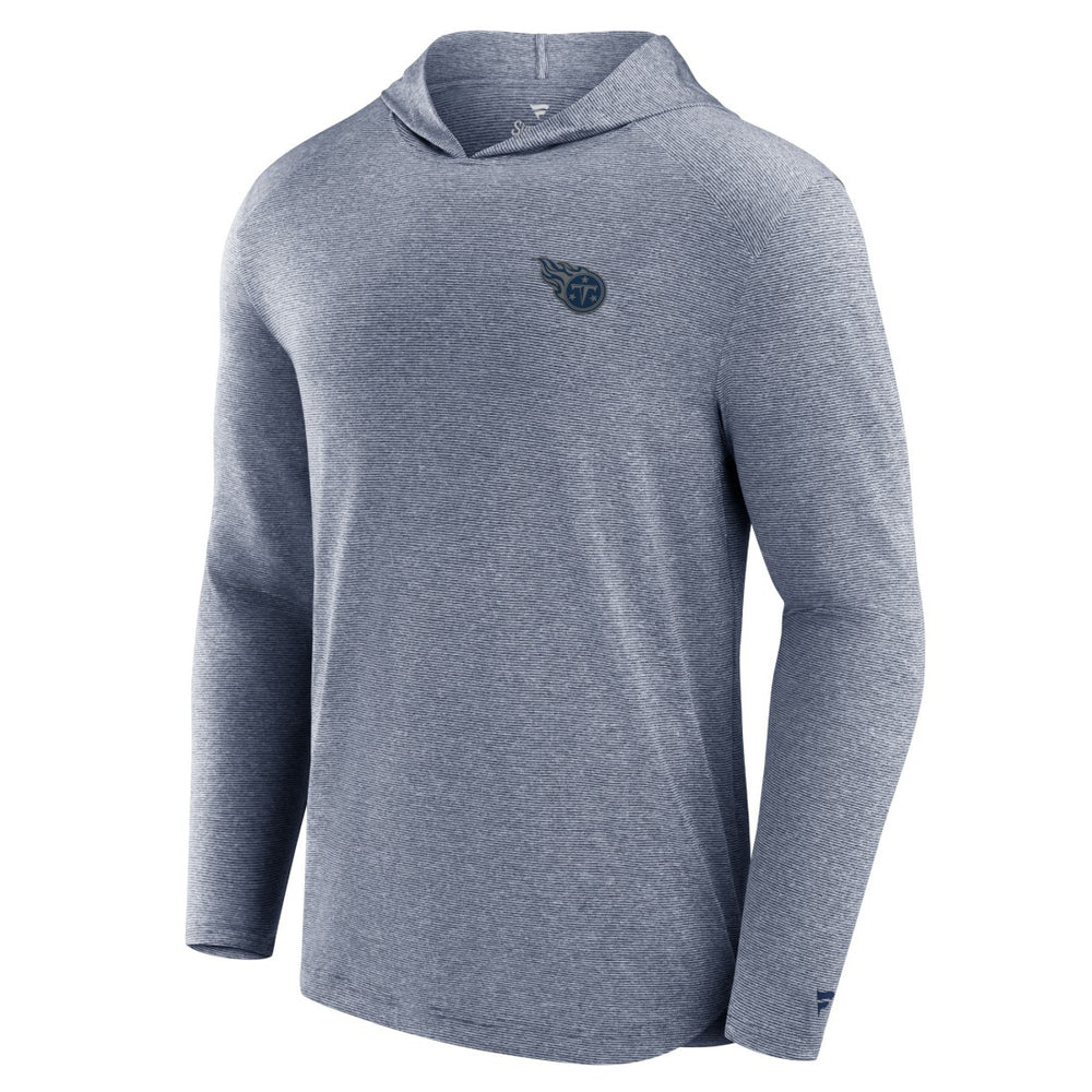Tennessee Titans Front Office Tech Lightweight Hoodie T-Shirt Navy