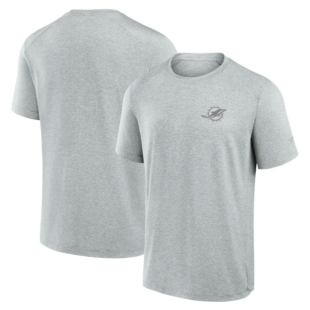 Miami Dolphins Front Office Tech T-Shirt Gray