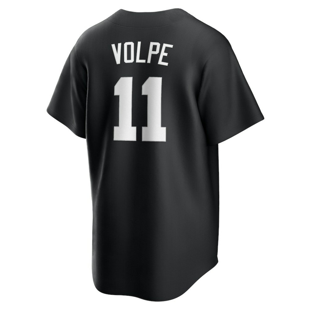 Anthony Volpe New York Yankees Nike Fashion Replica Player Jersey - Black Jerseys
