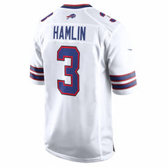 Damar Hamlin Buffalo Bills Game Jersey White
