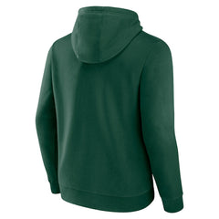 Milwaukee Bucks Primary Logo Pullover Hoodie Hunter Green