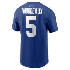 Kayvon Thibodeaux New York Giants Player Name & Number T-Shirt Royal