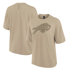 Buffalo Bills Women's Oversized Elements T-Shirt Khaki