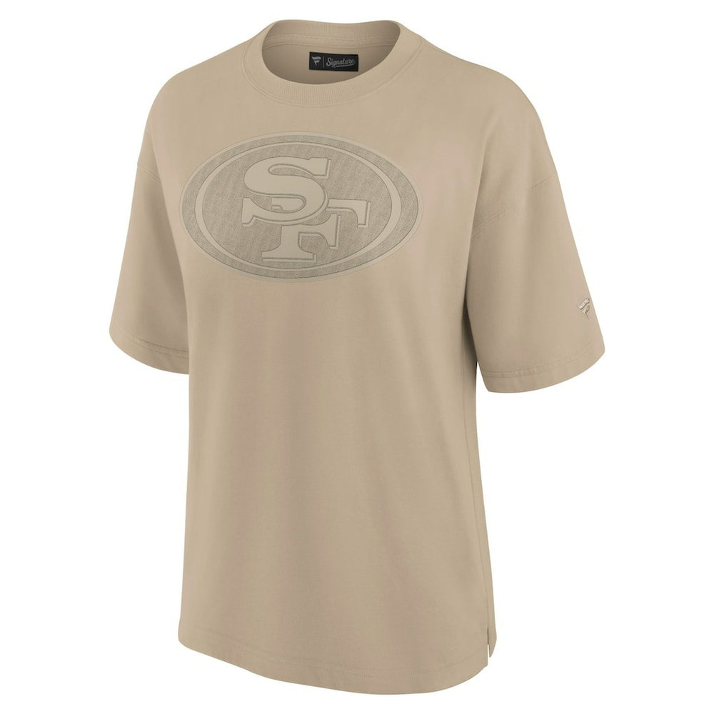 San Francisco 49ers Women's Oversized Elements T-Shirt Khaki