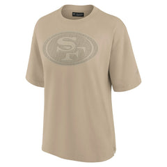 San Francisco 49ers Women's Oversized Elements T-Shirt Khaki