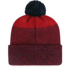 Boston Red Sox '47 Darkfreeze Cuffed Knit Hat with Pom - Red Hats